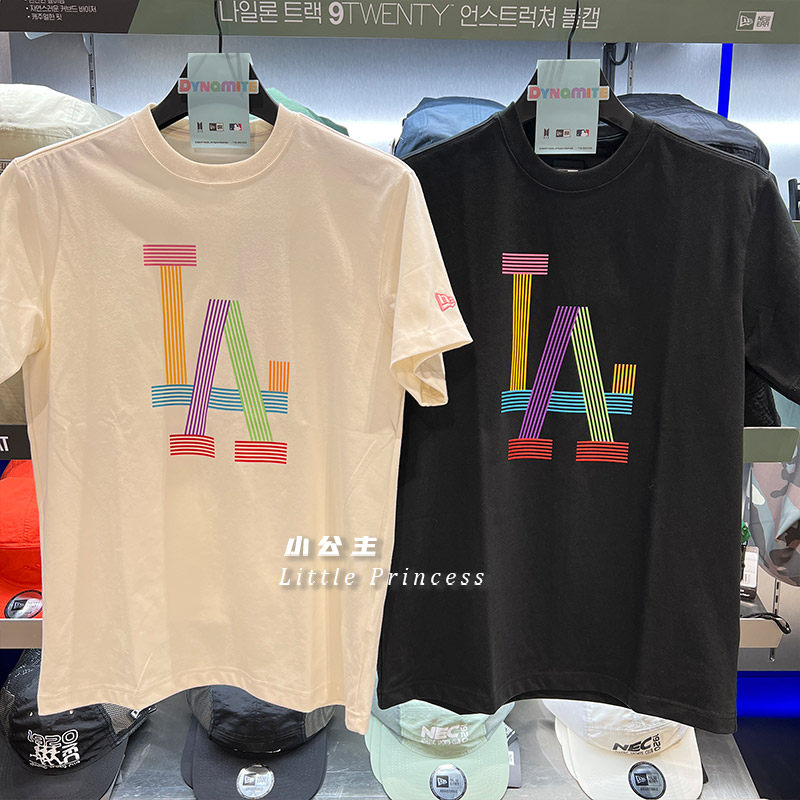 bts防弹少年联名newera纽亦华短袖圆领创意休闲t恤