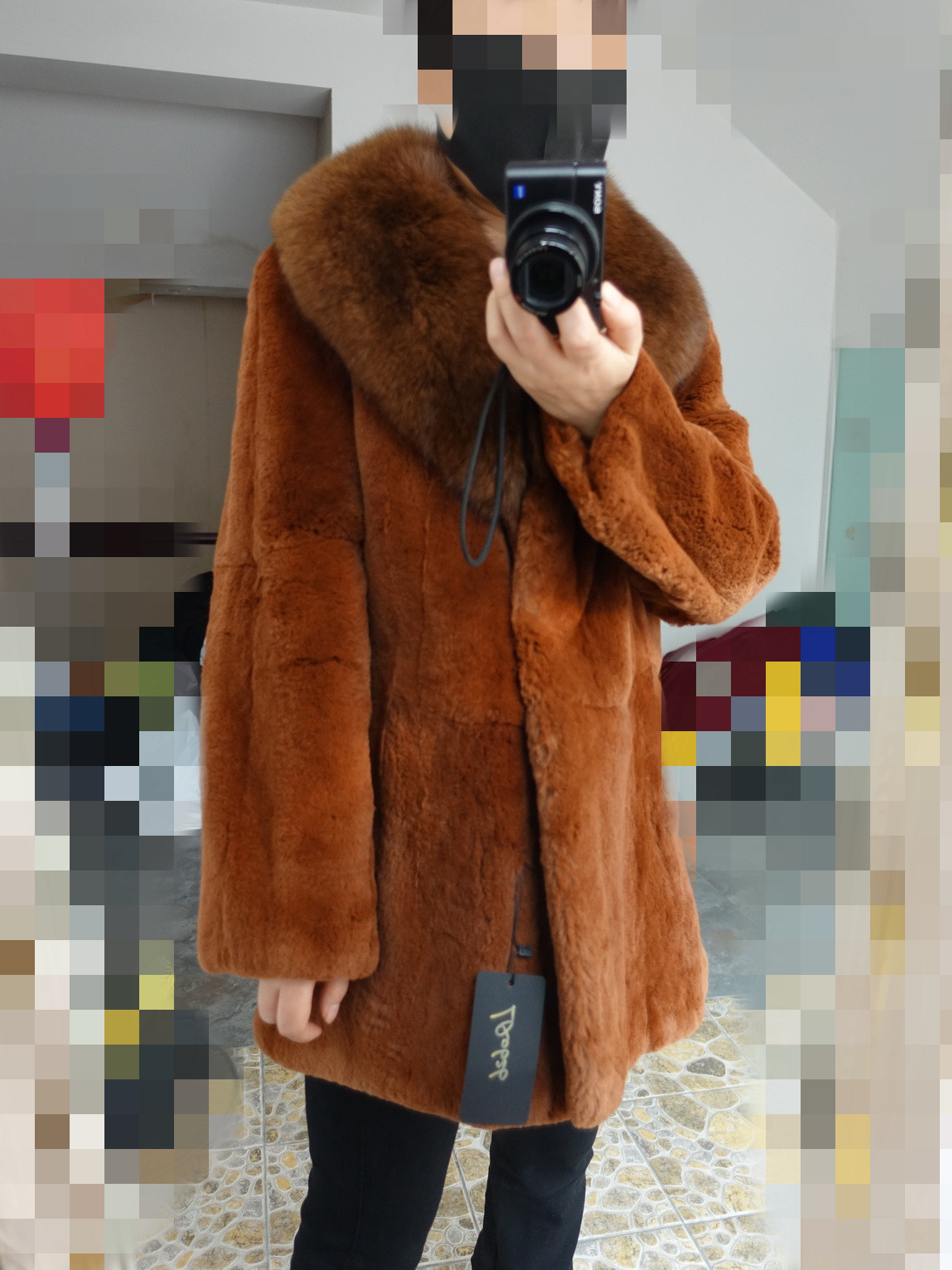 亏本清货退换不包超美超厚款黄色海狸皮草