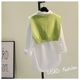 Avocado green shawl cotton and linen white shirt female 2020 autumn new casual two-pocket shirt jackets Avocado green shawl cotton and linen white shirt female 2020 autumn new casual two-pocket shirt jackets