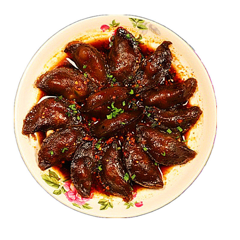 陕西特产宁强大安根面角野生蕨根美食小吃根面饺酸辣味带调料真空