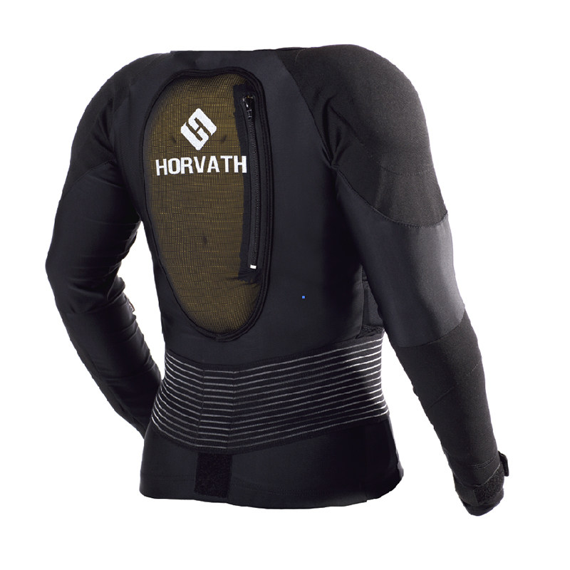 201517horvath弹性透气杀菌防臭专业滑雪护甲成人滑雪护具