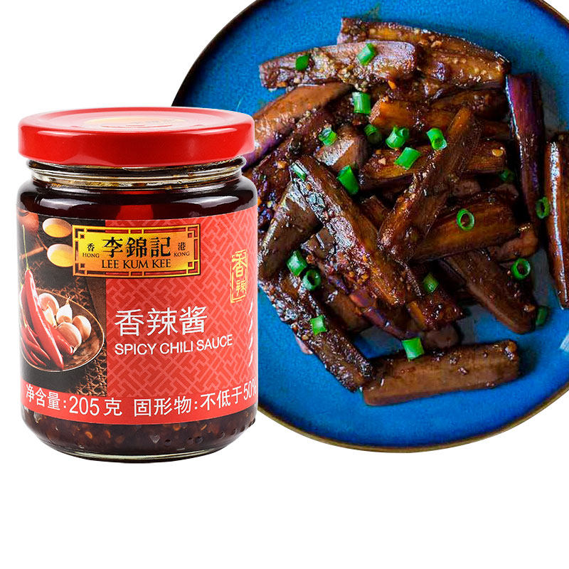 香辣leekumkee李锦记辣酱205g辣椒酱麻辣烫火锅酱类调料