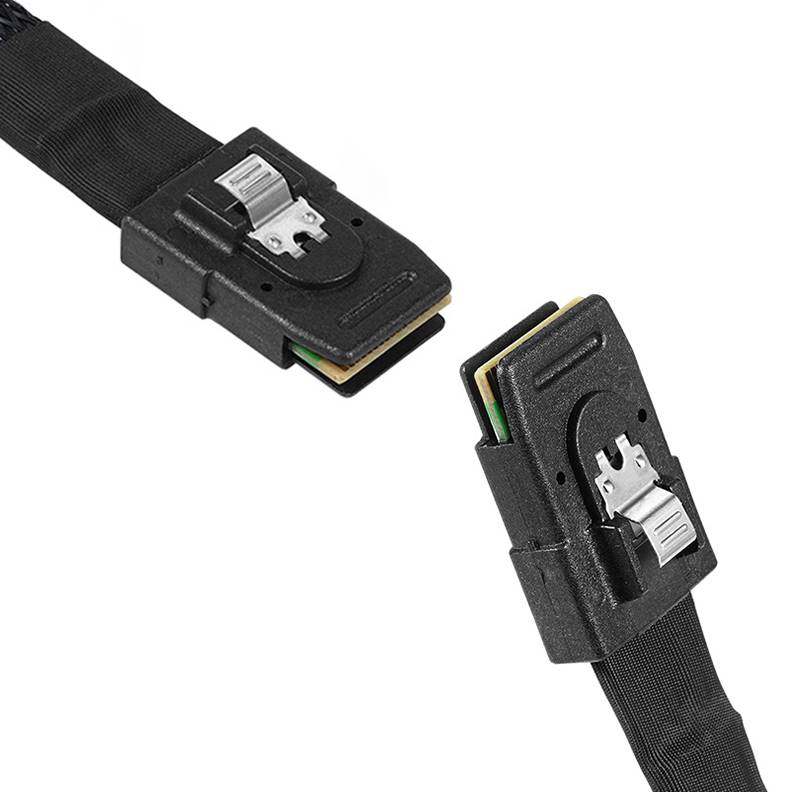 minisas双头sff-8087服务器主板硬盘磁盘连接阵列基础材料