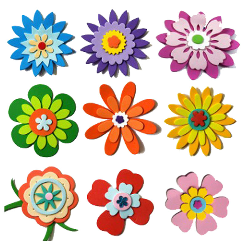 环境幼儿园教室黑板报主题装饰布置花边材料花朵软装墙贴