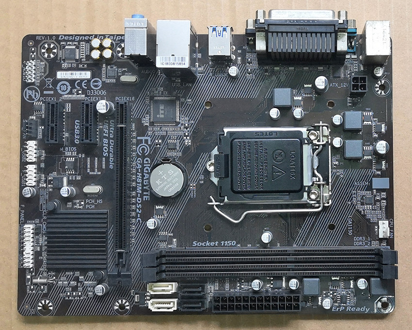 技嘉ga-h81m-ds2全接口h81主板 ddr3代内存 支持1150系列cpu-mc母婴网