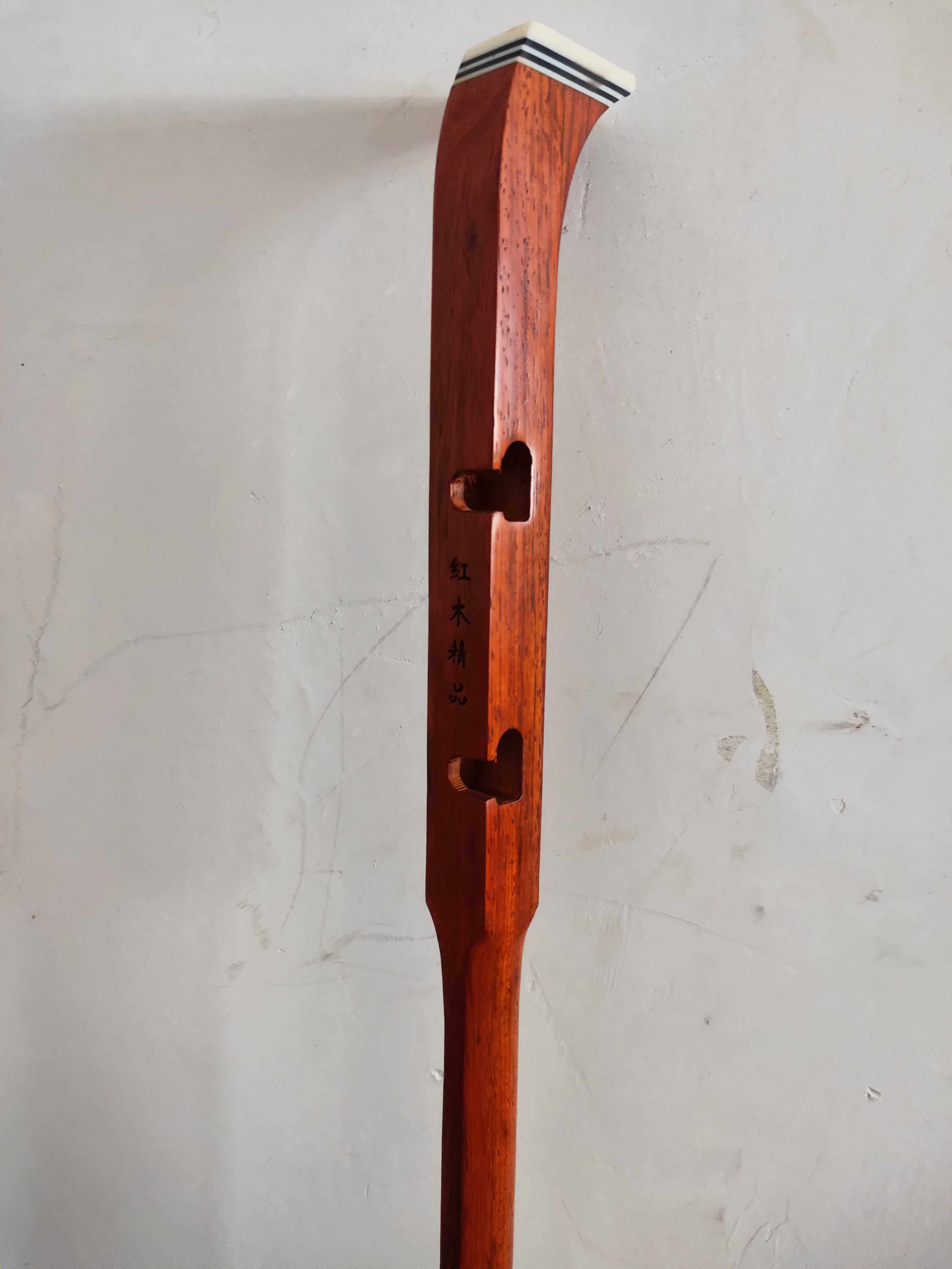 板胡红木豫剧杆子扁杆不带配件厂家直销板胡