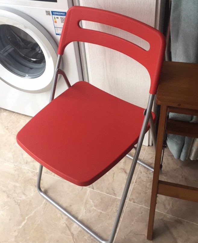 ikea宜家国内代购尼斯折叠椅子餐椅办公电脑椅折叠椅
