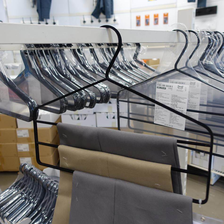 ikea宜家国内代购斯特特里裤架多用衣架尼龙裤架