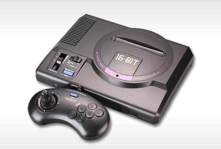 sega 高清 支持4k 电视游戏机720p 黑卡 16bit hdmi 世嘉md1