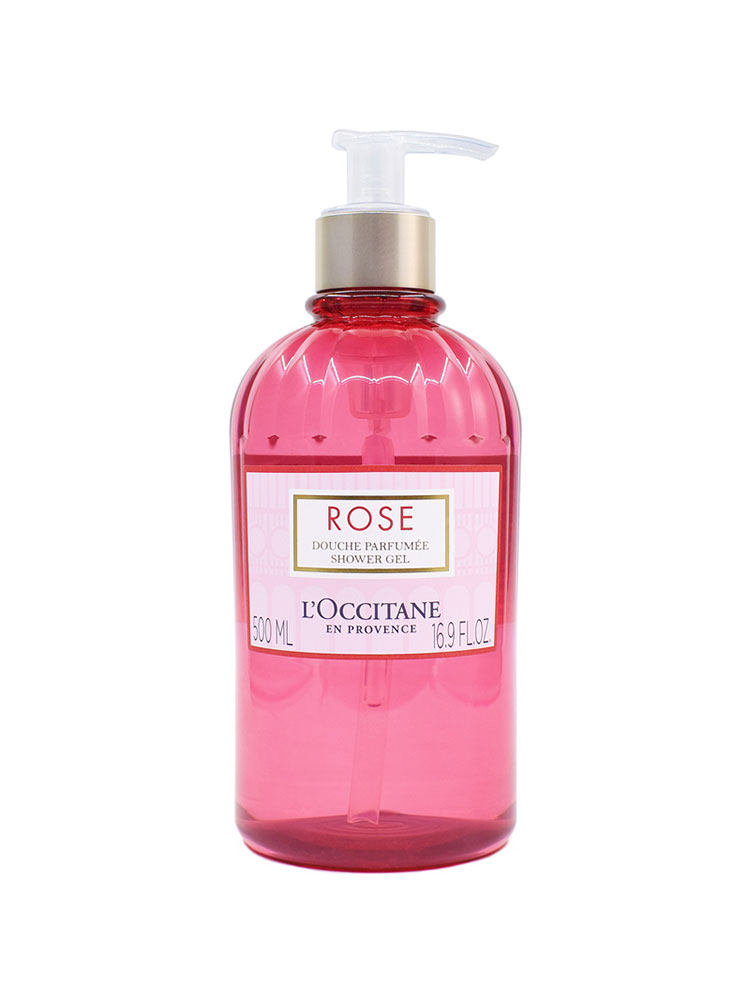 法国欧舒丹玫瑰之心沐浴露500ml滋润保湿清洁洗澡沐浴露