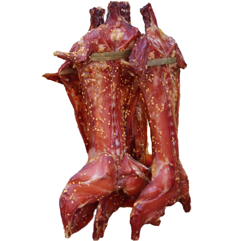 四川特产自贡冷吃农家柴火烟熏兔子肉干兔肉兔肉干