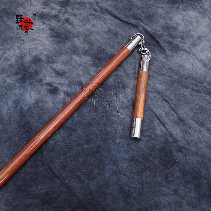 长棍白蜡杆梢棍槐大连枷棍双手木棍大盘盘龙更多武术装备