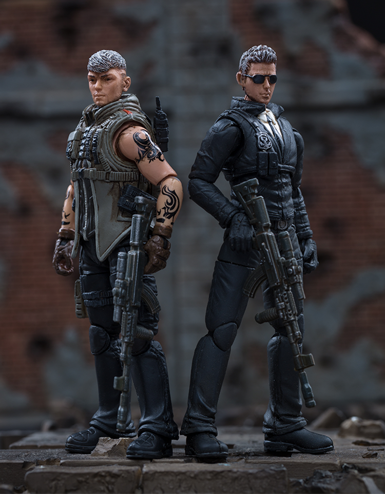 暗源19款腾讯穿越火线375寸cf白狼刀锋可动军事兵人专区