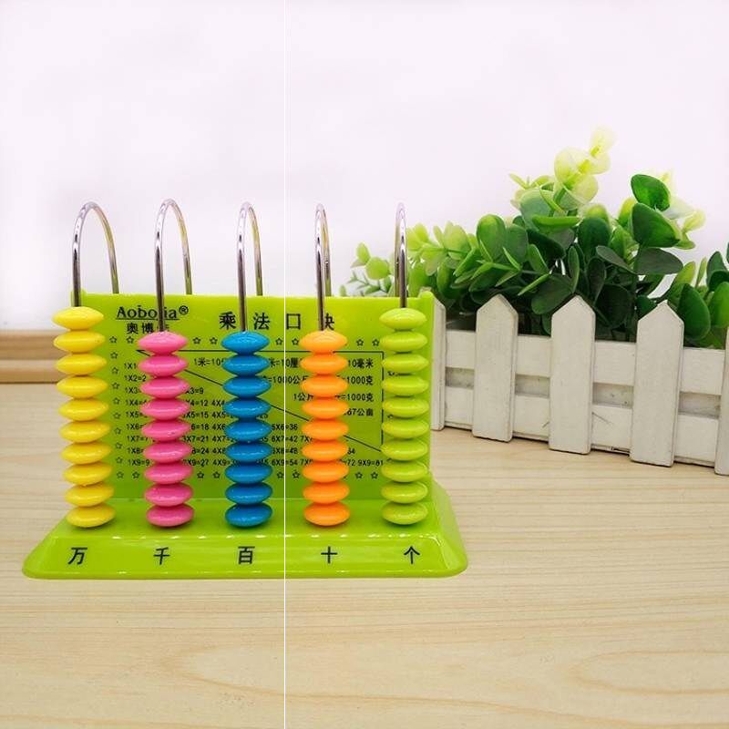 数位教具二年级数学课程计数器百千万认识数学学习板