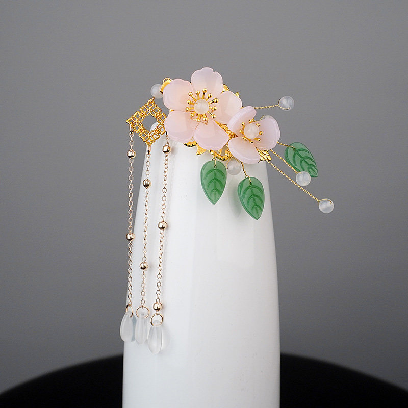 古风发卡夹子头饰饰边夹顶少女古代古装明制发饰