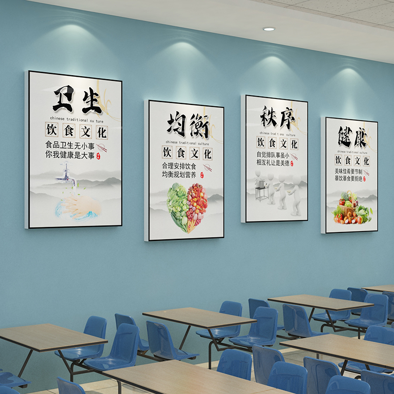 餐饮企业文化墙内容图片