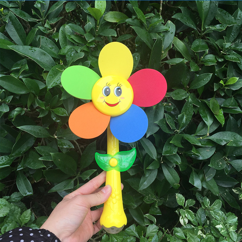 天天特价爱儿优音乐闪光电动风车儿童玩具转转乐过家家风车