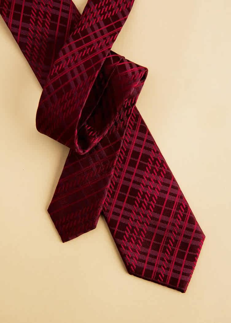 领带wensli万事利19年新款凤凰之家真丝桑蚕蚕丝领带