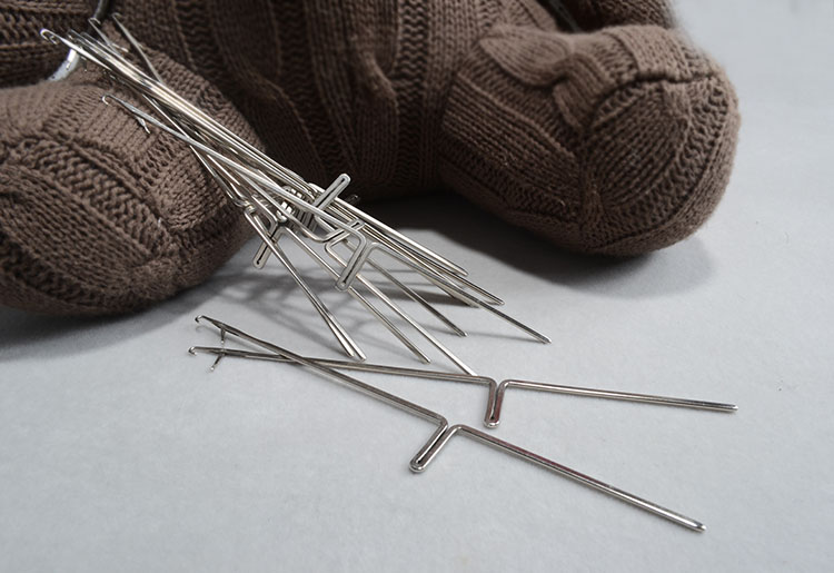 修补钢带钩针舌长不锈钢工具不锈线头毛衣针织针