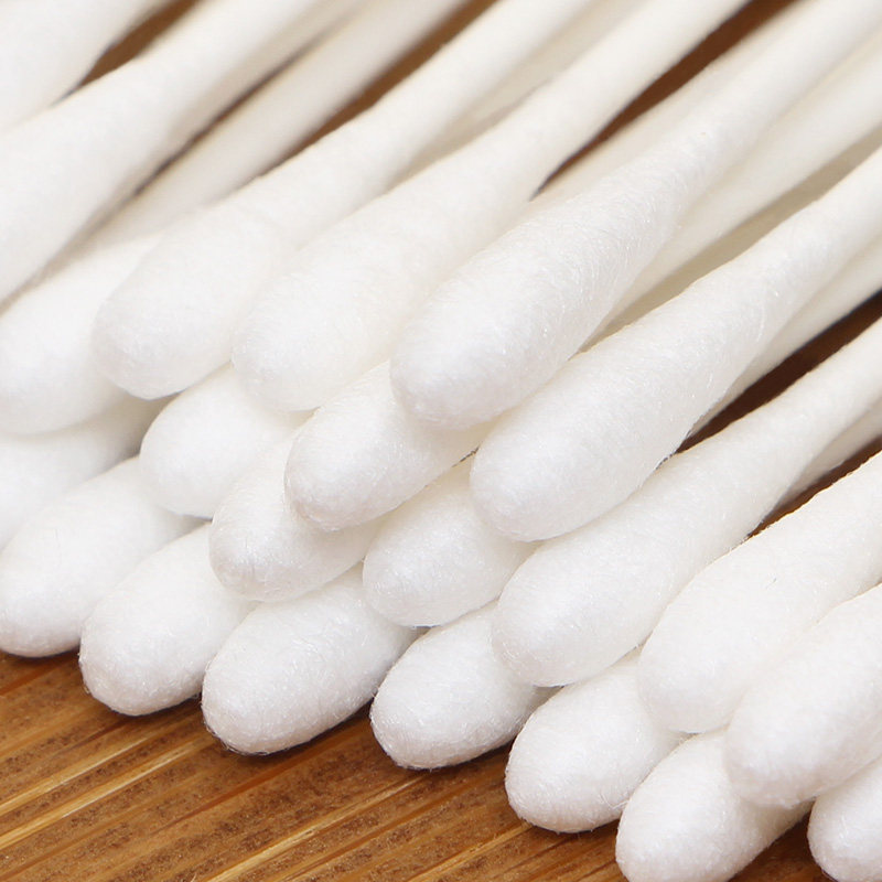 纸轴棉签婴儿护理棉花棒掏耳鼻屎用宝宝婴幼儿棉签