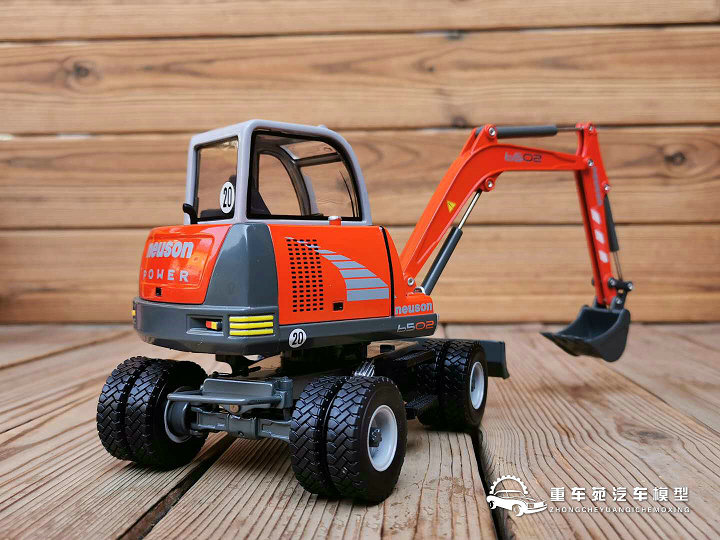 joalneuson6502轮式挖掘机工程机械合金汽车模型包邮车模