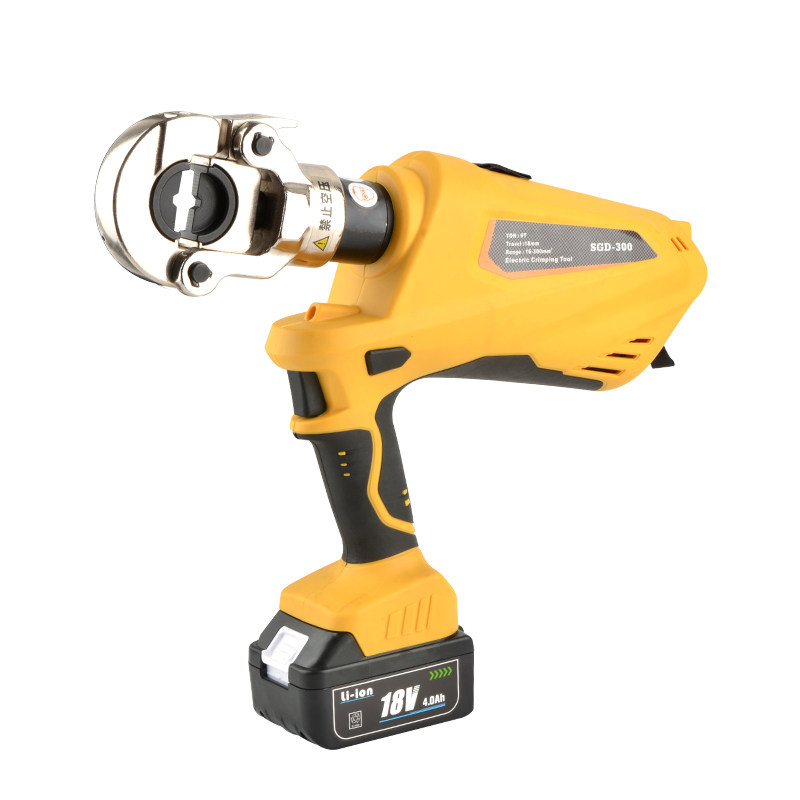 充电式电动压线液压10300平方电缆小型便携式压压管钳压线钳