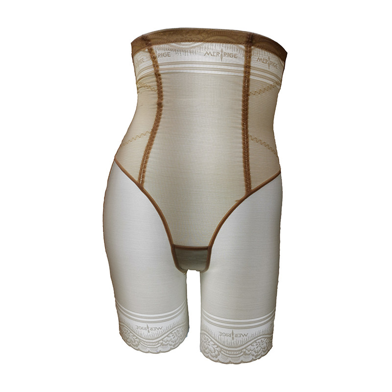 美人计官方旗舰正品超薄高腰塑身裤收腹美体无肩裤收腰提臀美体