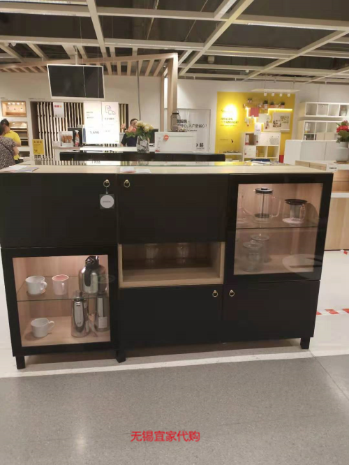 ikea宜家国内代购贝达餐边柜储物柜收纳展示柜酒柜餐边柜