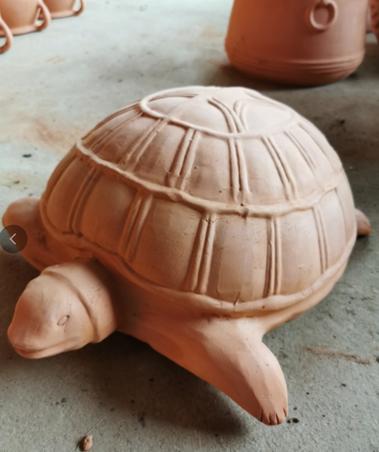 花盆园艺陶土景观陶罐欧式狗猫兔子招财动物花盆