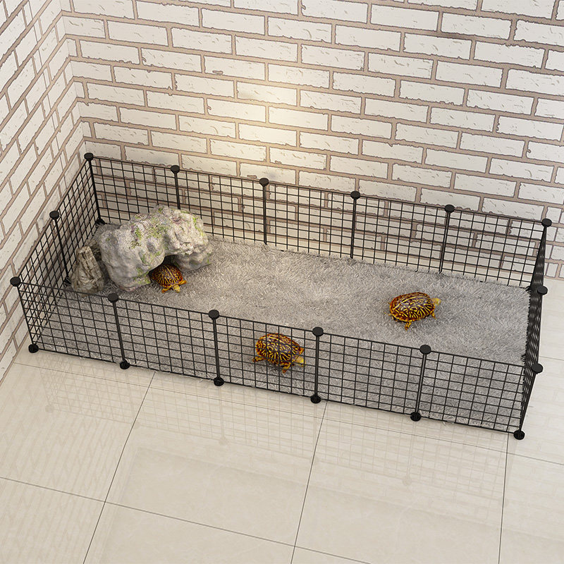 宠物水族箱陆龟卡达苏卡达栅栏乌龟圈养室内家用笼子