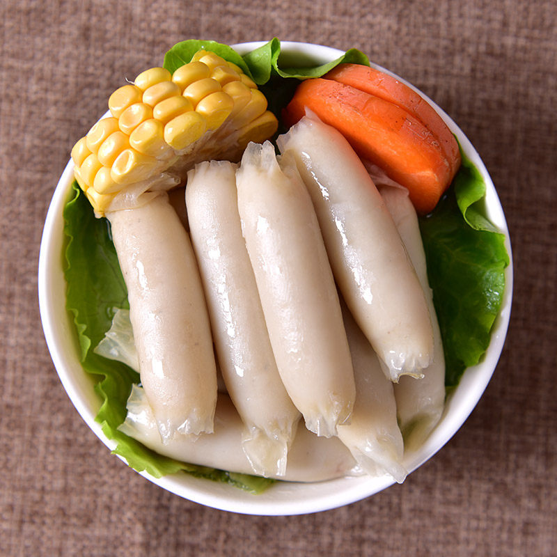 【馥华】火锅墨鱼肠500g 火锅香肠关东煮麻辣烫火锅食材