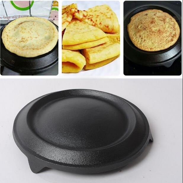 摊黄子锅粗粮饼折锅铸铁烙饼煎饼神器