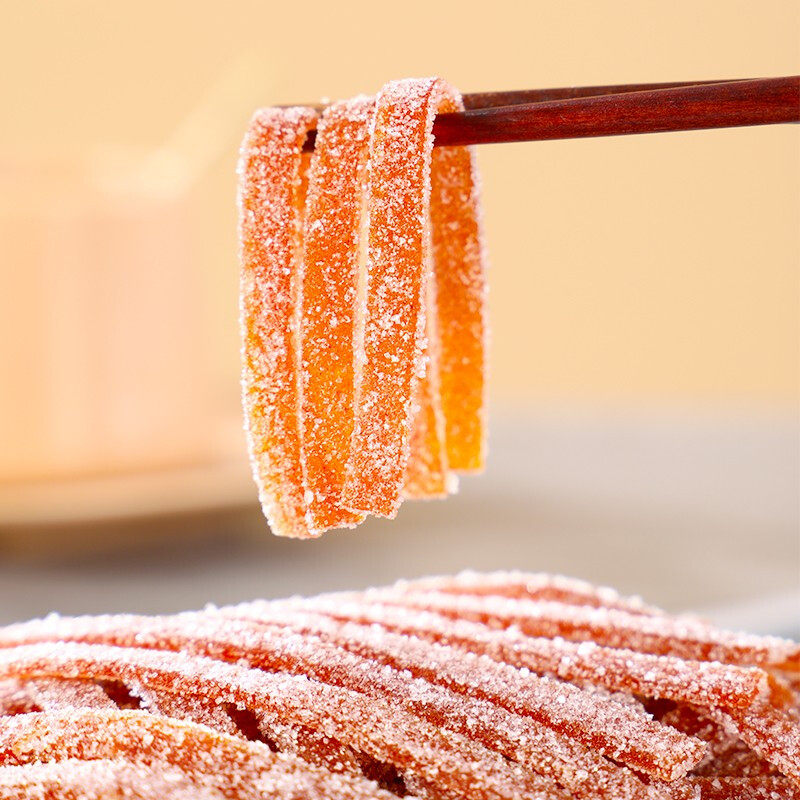 真心食品旗舰店山楂丝山楂条蜜饯山楂丝2袋