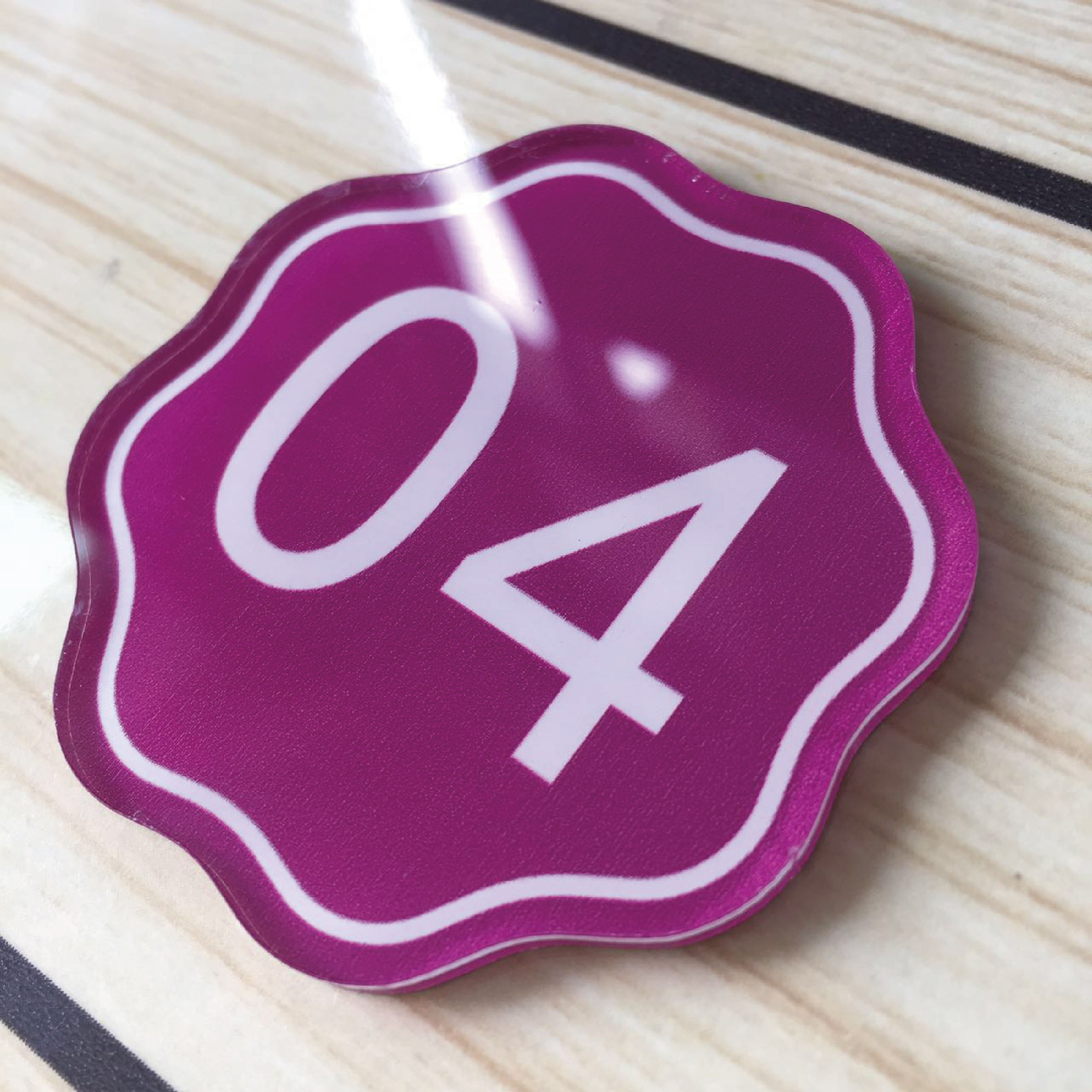 数字门牌号网吧座位塑料号码牌亚克力编号标牌贴柜号牌餐厅餐桌贴