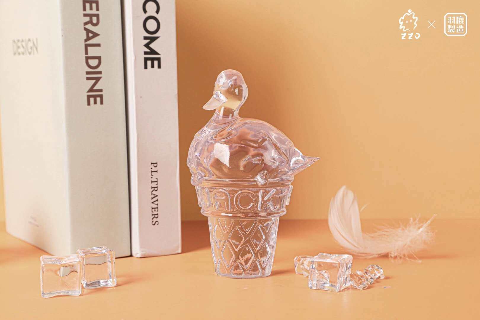 玩具交易所zzostudiox羽鹿制造联合出品鸭鸭雪糕透明款