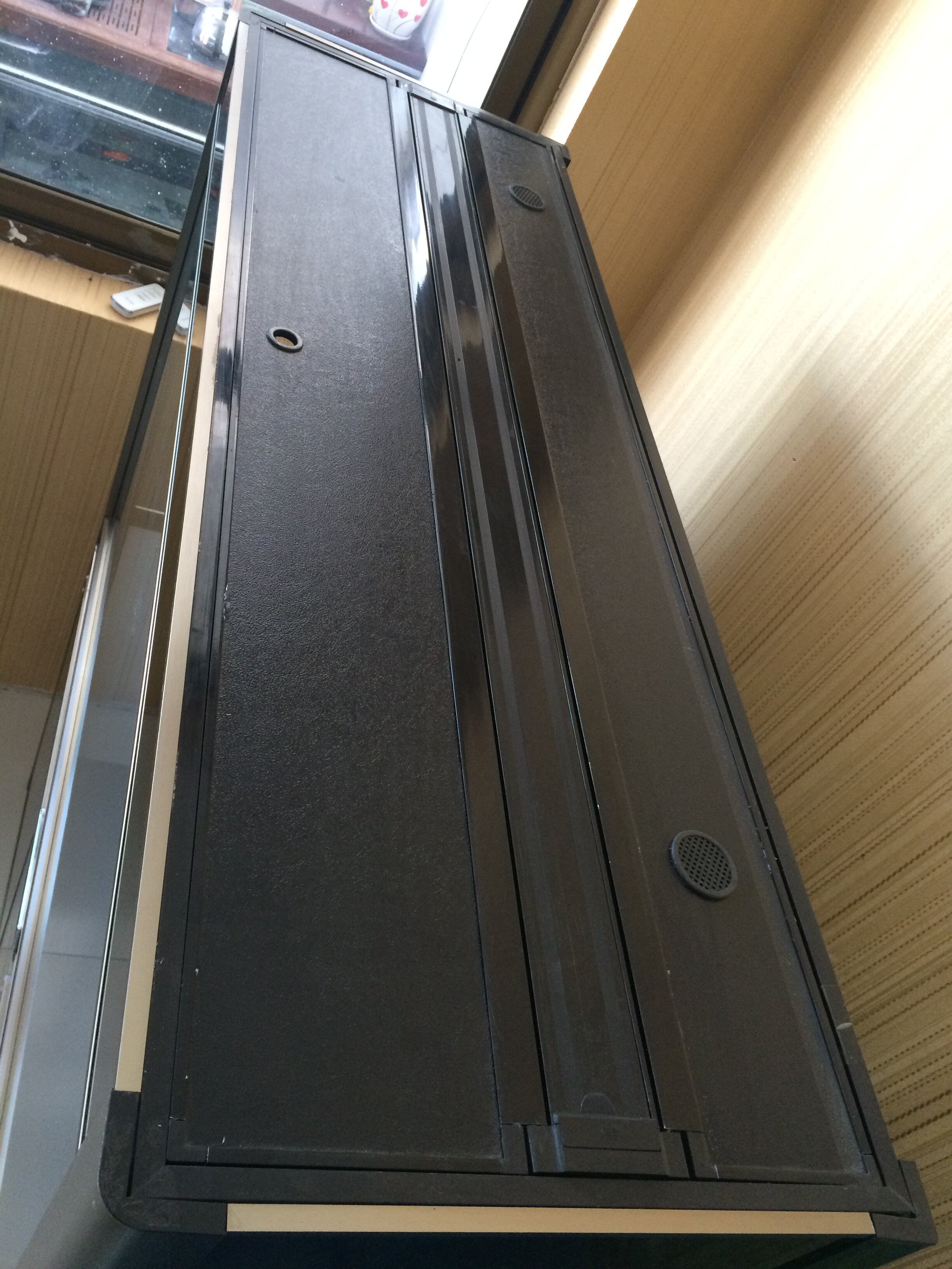 鱼缸定做铝合金盖子水族箱灯盖配件龙缸灯食住文哉乐桌面缸