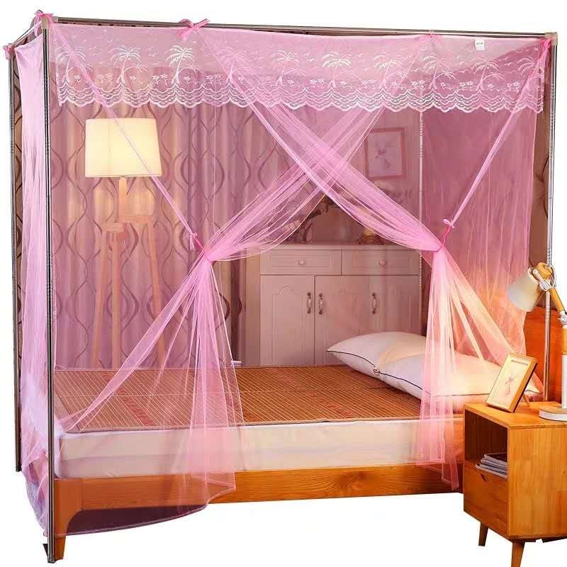 家用宫廷蚊帐1.5米双人床1.8m加密公主宿舍学生蚊帐
