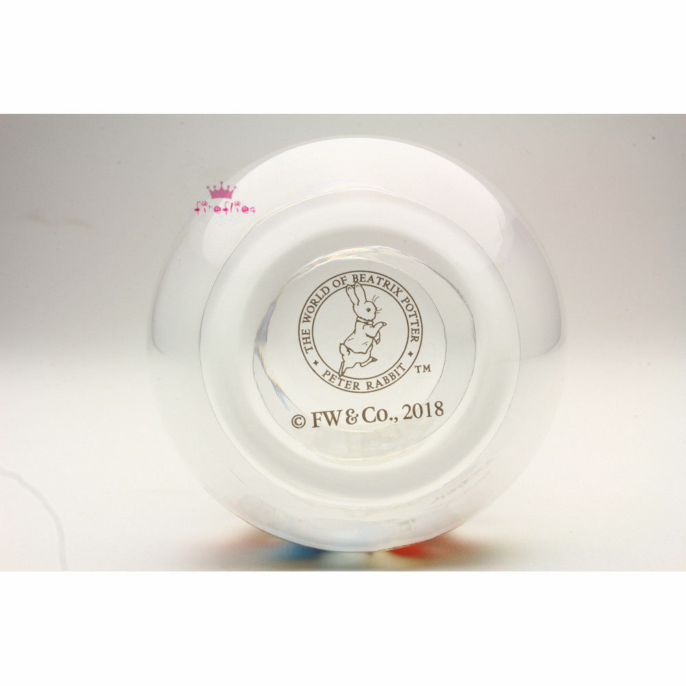 日本代购peterrabbit彼得兔比得兔可爱玻璃杯水杯动漫水杯