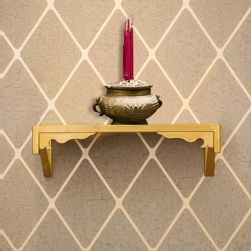 新款简约香炉炉架壁挂墙上打孔供桌佛台烧香佛柜