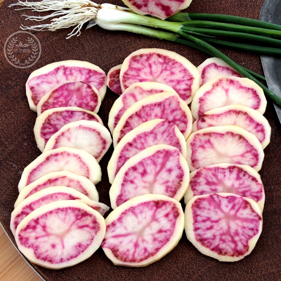 云南七彩土豆土特产红心马铃薯净重10斤新鲜洋芋转基因土豆
