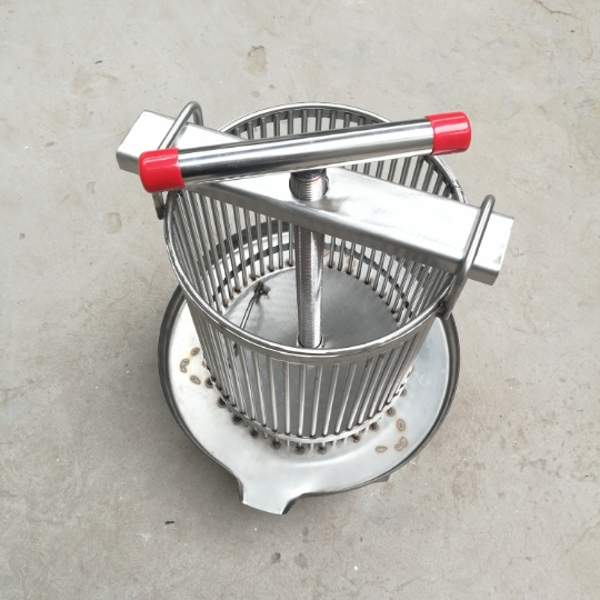 不锈钢扎蜡机蜂蜜压蜜机小型家用榨蜜机轻巧方便压榨机摇蜜机包邮