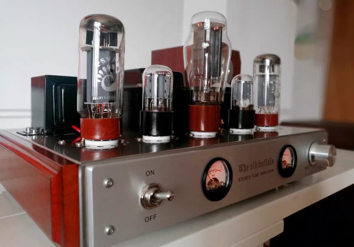 蓝牙el34贵族之声手工搭棚发烧单端甲类胆机胆机