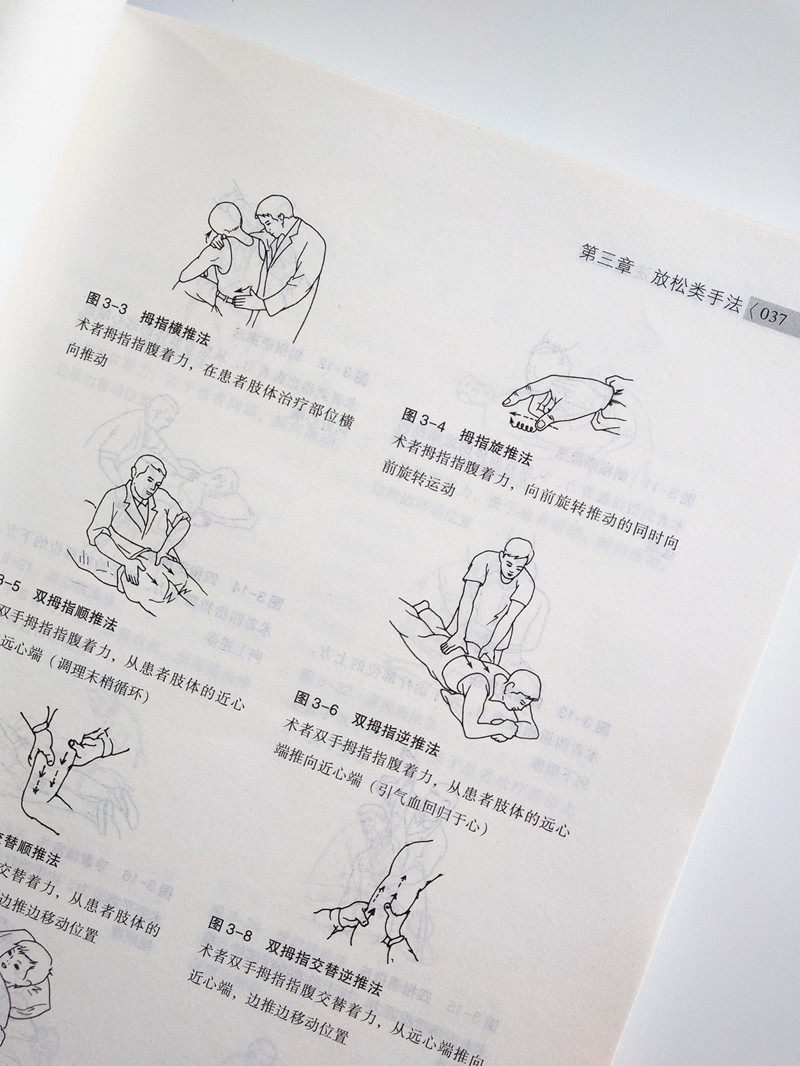 正版 推拿按摩手法图表解 李鸿江中国中医药中医临床自学推拿按摩规范