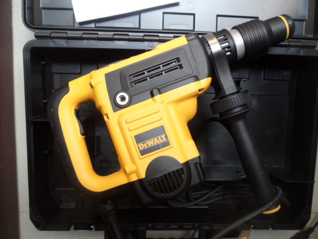 得伟电锤d25501k锤钻五坑组合式40mm电动工具电锤