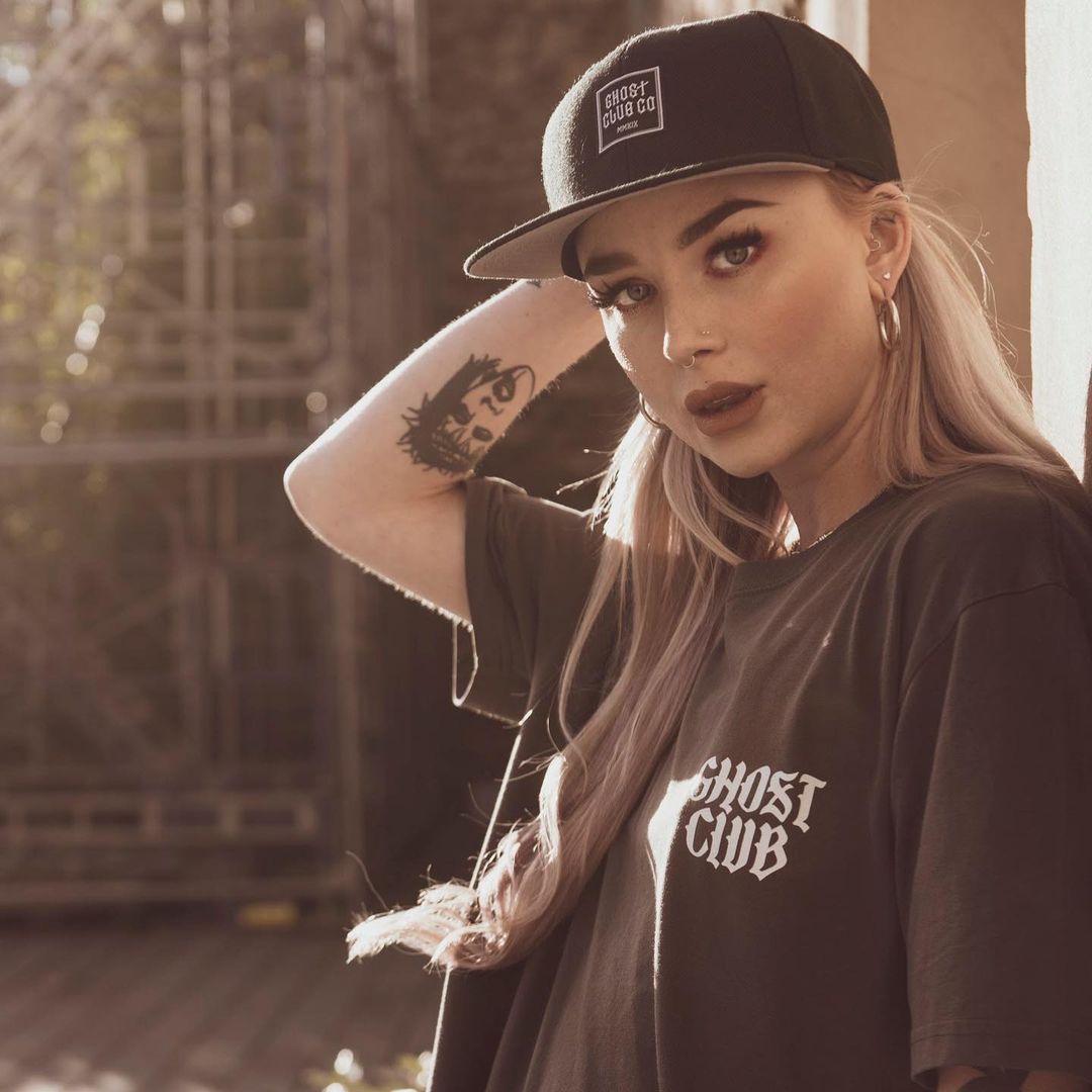 chicano西海岸匪帮花体短袖美式vintage哈雷机车宽松t恤