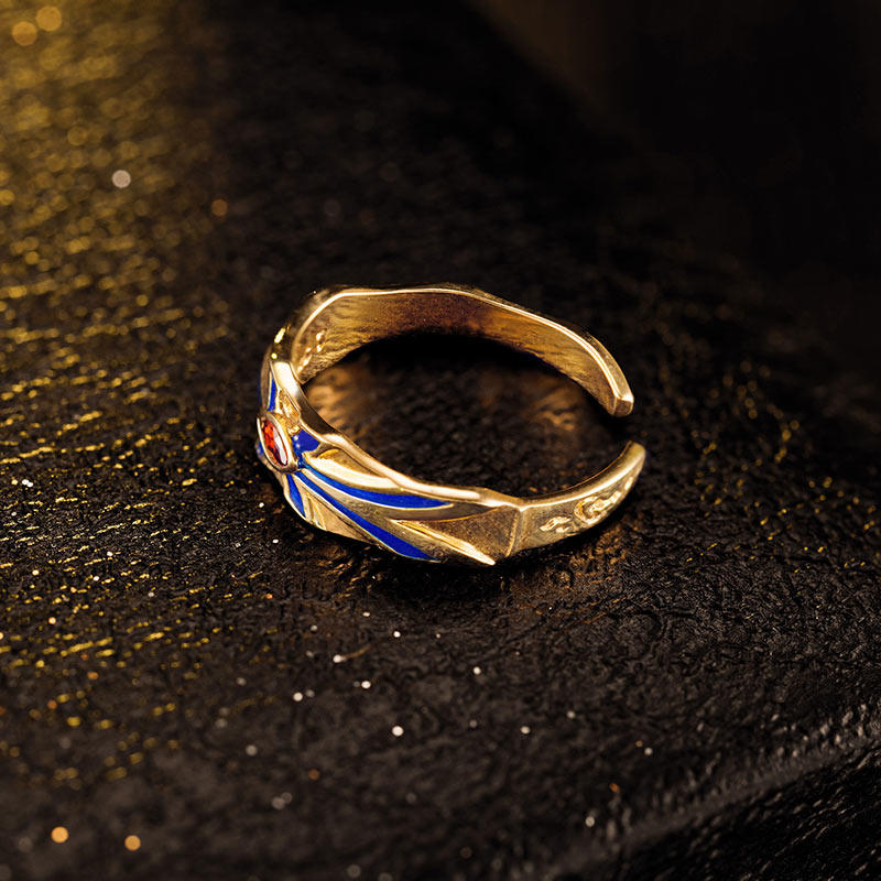 fate戒指官方正版授权幸运石动漫周边英雄王吉尔伽美什金闪闪戒指