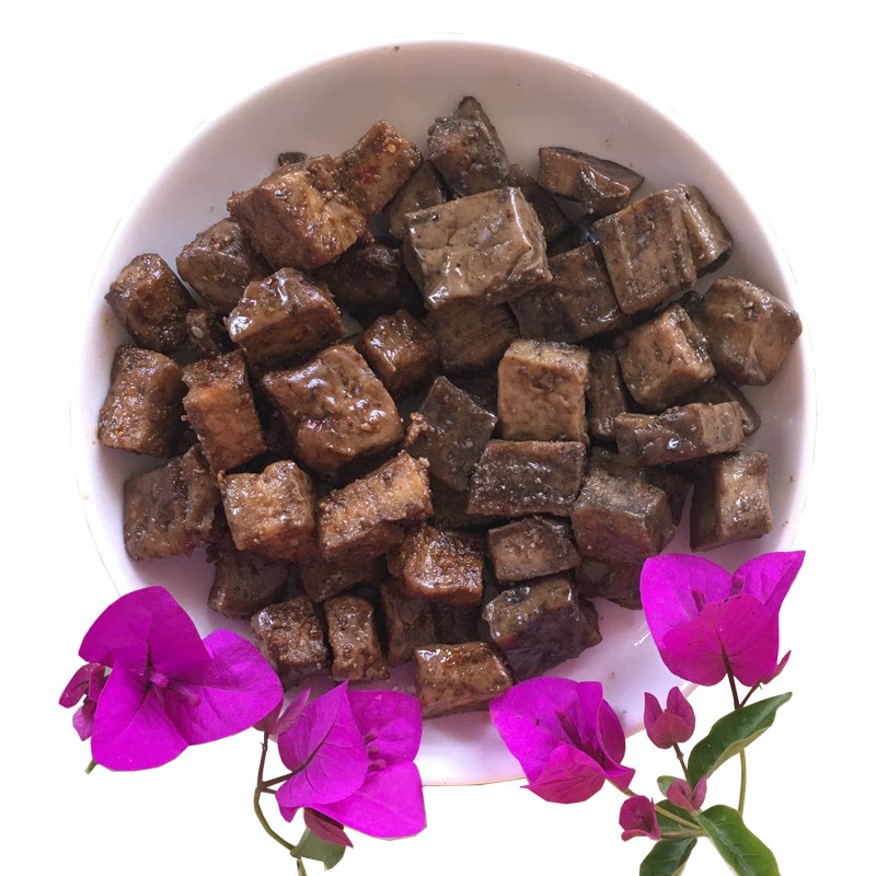 山西繁峙特产二楞麻辣孜然豆腐干休闲零食炒菜豆腐干