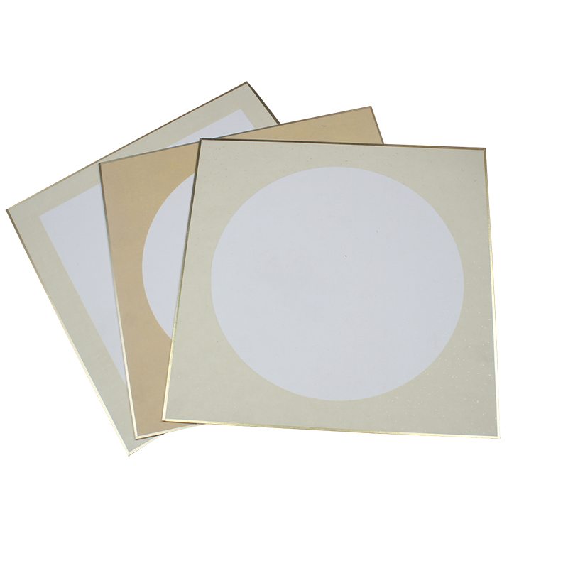 宣纸加厚圆形生宣扇面空白卡纸硬卡国画书法宣纸