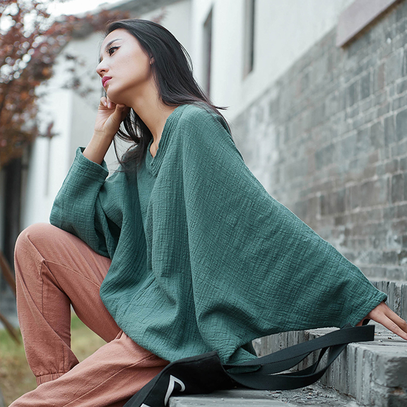 民国佛系女装复古风棉麻衣服中国风禅修服装禅意汉服礼佛麻料套装