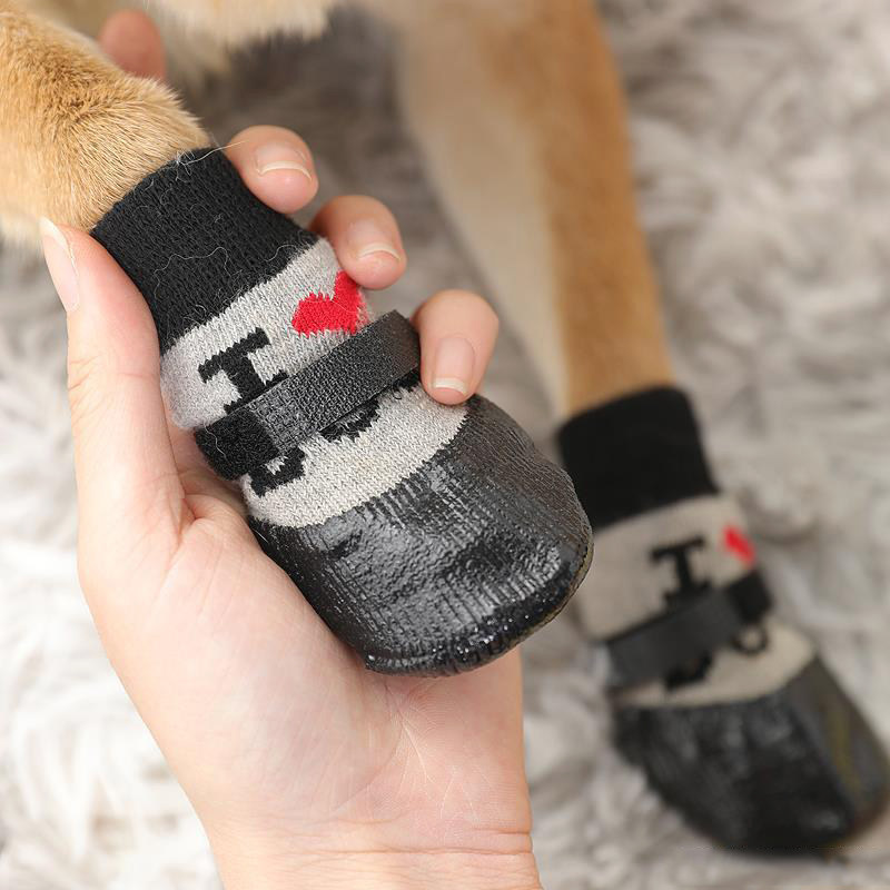 脚套狗狗袜子户外不掉室内防抓防掉宠物防脏袜子